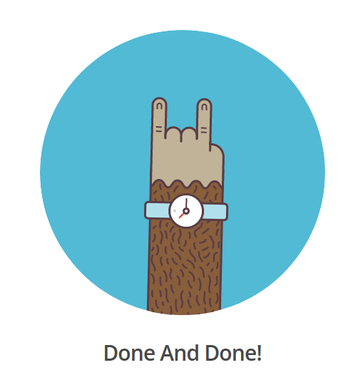 done and done mailchimp