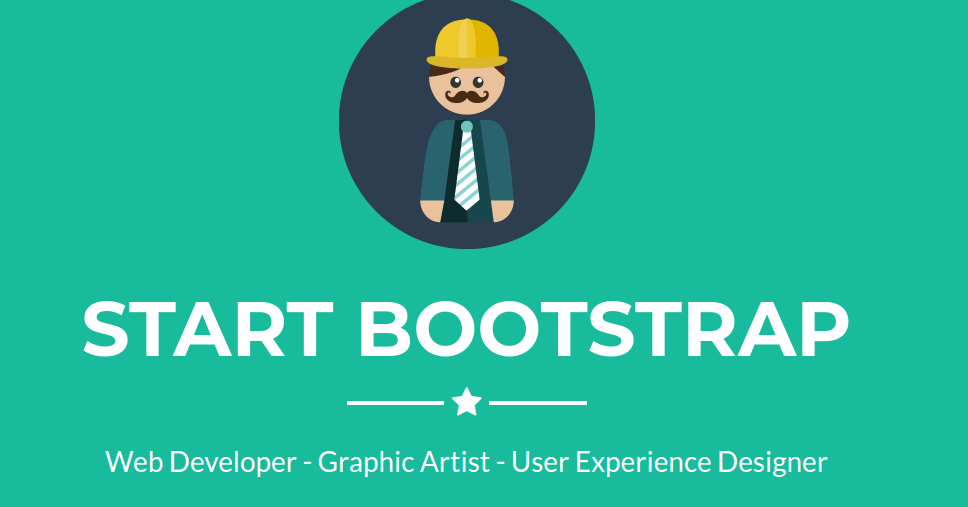 Bootstrap Freelancer Template Hero Section