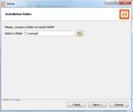 xampp windows location