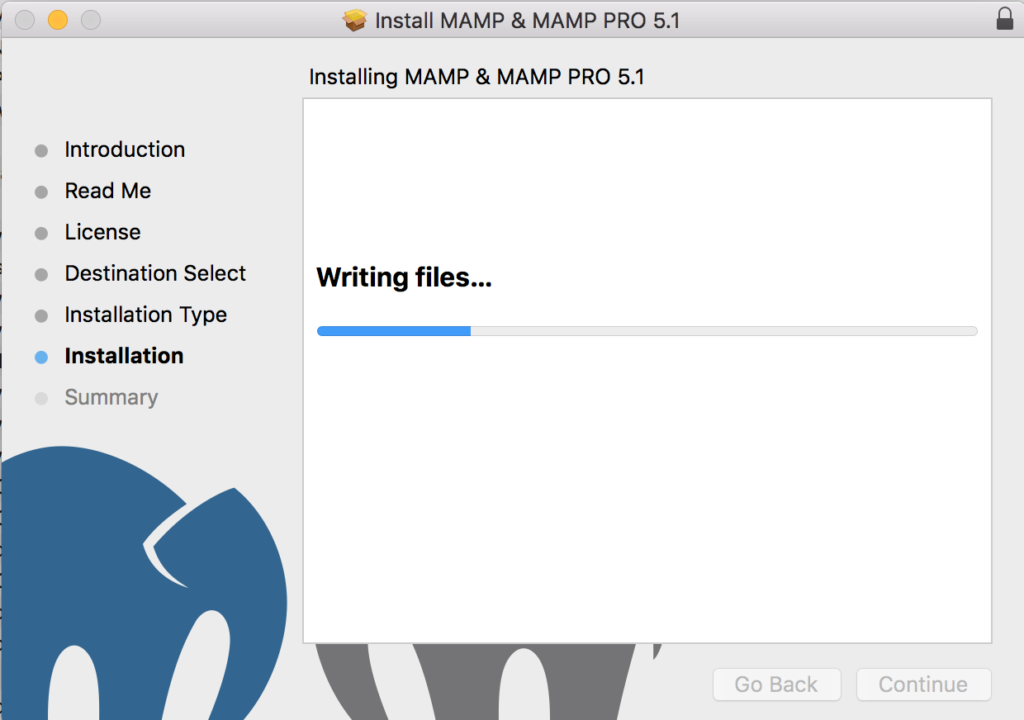 Continue back. MAMP установка. MAMP программа. Инсталлятор. MAMP Mac.
