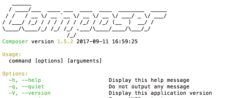 composer -v mac