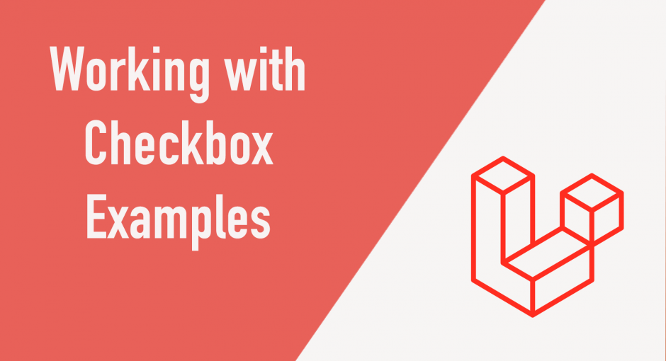 checkbox examples laravel
