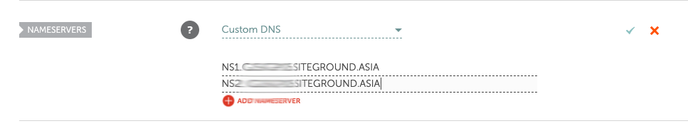 namecheap custom doamin settings