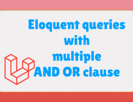 <span class="entry-title-primary">Multiple “And” and “OR where” clauses in eloquent query</span> <span class="entry-subtitle">correct way of writing eloquent query for multiple "And" and "orWhere" clauses</span>